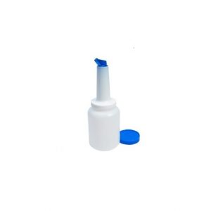 BOTE PARA MEZCLA 1LT TAPA AZUL