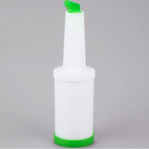 BOTE PARA MEZCLA 1/2LT TAPA VERDE
