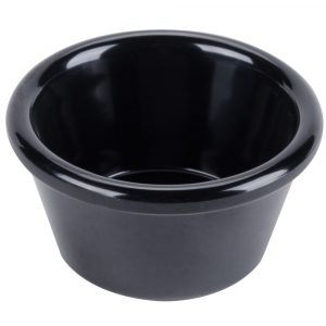 COPA RAMEKIN 2 OZ NEGRO
