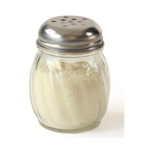 RECIPIENTE (DISPENSADOR) VIDRIO P/ QUESO 6 OZ