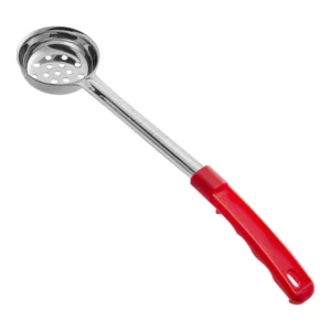PORCIONADOR DE 2 OZ PERFORADO MANGO COLOR ROJO CHOICE