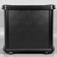 BAR PORTATIL Carlisle 755003 Black Maximizer Portable Bar - 56" x 26 1/2" x 48"
