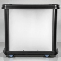 BAR PORTATIL Carlisle 755044 Stainless Steel Maximizer Portable Bar - 56" x 26 1/2" x 48"