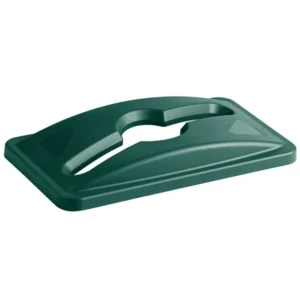 TAPA PARA RECICLAJE SLIM JIM 1788373 COLOR VERDE RUBBERMAID MEDIDA: 20 1/2 X 11 1/2 X 2 1/2 PG (PRECIO POR 4 PIEZAS)