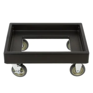 CARRO PARA TRANSPORTE DE CAJA Y DISPENSADOR TERMICO DOLLY NEGRO CD300 CAMBRO