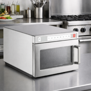 HORNO DE MICROONDAS 0.6 PIES. 208/240V, 2,100W. Medida: 16 1/2 X 21 5/8 X 13 1/2 PG 200 USOS DIARIOS