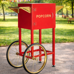 CARRO PARA MAQUINA DE PALOMITAS 8OZ PM8CART MEDIDAS 31X 20 X 35 3/4 PG CARNIVAL KING