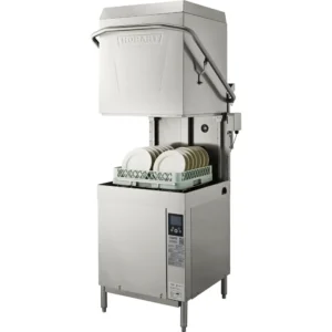 Lavavajillas electrico de alta temperatura con puerta, base sin ventilacion y calentador de refuerzo - 208-240 V, trifasico, AM16VL-BAS-2 Hobart