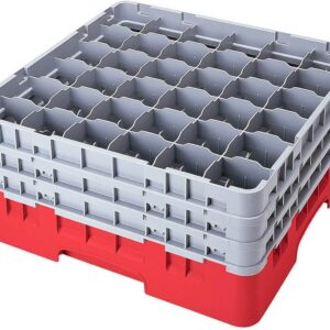 RACK PARA COPAS 25 COMPARTIMENTOS (INCLUYE 3 EXTENSIONES) 19 3/4 X 19 3/4 X 7 3/4 PG (PRECIO POR 3 JUEGOS)