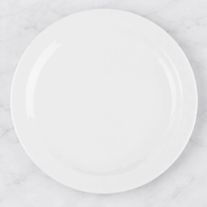 PLATO PANERO DE 16.5 cms MARCA WORLD BLANCO BRILLANTE (CAJA CON 36 PIEZAS)