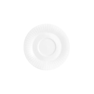 PLATO PARA TAZA DE 6 PG (15.3 CM) COLOR BLANCO CORDELIA ACOPA CERAMICA (PRECIO POR 36 PIEZAS)