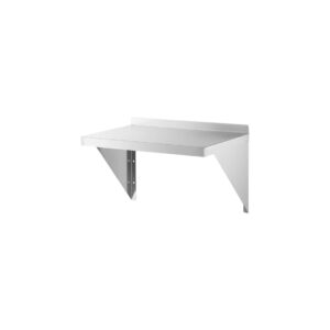 REPISA A PARED 15 X 24 PG (38 X 60 CM) EN ACERO INOXIDABLE CALIBRE 18 REGENCY