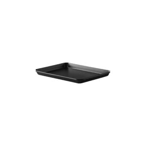 CHAROLA ALUMINIO 9 1/2 X 13 PG (24.13 x 33.02 cm) CALIBRE 19 COLOR NEGRO (PRECIO POR 12 PIEZAS)