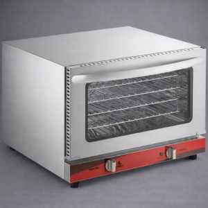 HORNO DE CONVECCION ELECTRICO MEDIO CO-16 DE 12 V, 1600 W CAPACIDAD DE 4 CHAROLAS DE 13 x 18 PG MEDIDA GENERAL: 23 1/2 X 22 1/2 X 16 PG MARCA AVANTCO
