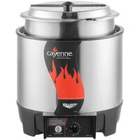 CALENTADOR DE CONDIMENTOS 4 QT (3.7 LTS) ELECTRICA 120V, 350W INCLUYE INSERTO Y TAPA 72430 VOLLRATH