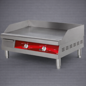 PLANCHA ELECTRICA 60 CMS ACERO INOXIDABLE EG24N CON RANGO DE TEMPERATURA DE 150 - 570 GRADOS FARENHEIT 208/240V PESO:42 KG