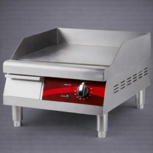 PLANCHA ELECTRICA CHICA 40 CMS ACERO INOXIDABLE EG16N DE 1750W MEDIDAS GENERALES: 40 X 50 X 38 CM AVANTCO