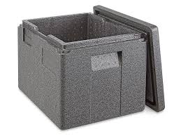 CAJA TERMICA MEDIA CAM GOBOX CAMBRO PARA 1 INSERTO MEDIO DE 8 PG MEDIDAS: 15 3/8 X 13 X 12 3/8 PG (POLIPROPILENO EXPANDIDO)