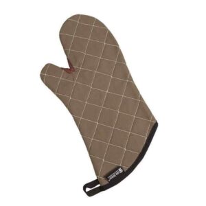 GUANTES PARA HORNO 17 PG DE ALTA TEMPERATURA DE NEOPRENO COLOR BEIGE HASTA 232 GRADOS CELCIUS (2 PIEZAS)