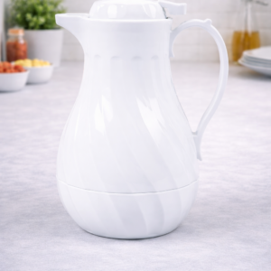 JARRA PARA CAFE TERMICA BLANCA DE 1.2 LTS (42oz)