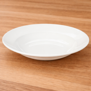 PLATO PASTA DE 26 OZ - 30 CM MARCA ECOR COLOR HUESO (CAJA CON 12 PIEZAS)