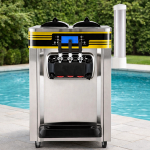 MAQUINA PARA HELADO SUAVE 3 DISPENSADORES (18 LTS/ HR) 110V VEVOR 29.9 x 22.6 x 16.7 PG