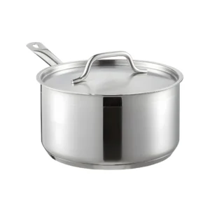 CAZO RECTO DE INDUCCION 10 QT (9.4 LTS) ACERO INOXIDABLE CON FONDO DIFUSOR CON TAPA VIGOR