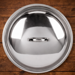 TAPA PARA CHAFER 14 QT ECOR MODELO RND6COV TERMINADO CROMO