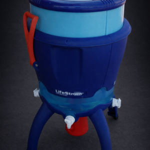 TANQUE BEBEDERO LIFESTRAW COMMUNITY - PURIFICADOR MICROBIOLOGICO, MEDIDAS: Altura 84 X Frente 55 cm X Fondo 55 cm , 90,000 LTS