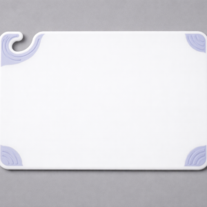Tabla de Corte de CBG6938WH 9 x 6 x 3/8 Blanca Non-Slip Grip Bar Size