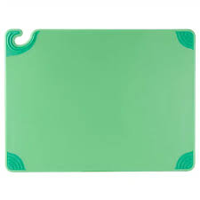 Tabla de Corte de CBG182412GN Saf-T-Grip 24 x 18 x 1/2 Verde con gancho