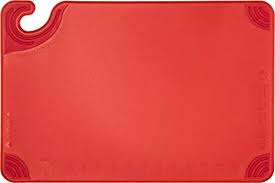 Tabla de Corte de CBG182412RD Saf-T-Grip 24 x 18 x 1/2 Roja con gancho