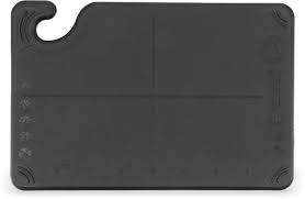 Tabla de Corte de CBG6938BK Saf-T-Grip 9 x 6 x 3/8 Black Non-Slip Grip Bar Size
