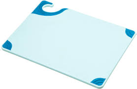 Tabla de Corte de CBGW152012BL Saf-T-Grip 20 x 15 x 1/2 Blanca with Azul Grips