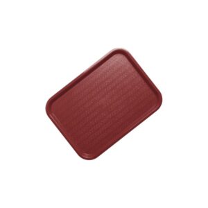 CHAROLA DE SERVICIO RECTANGULAR 12 X 16 PG COLOR TINTO CARLISLE (PRECIO POR 24 PIEZAS)