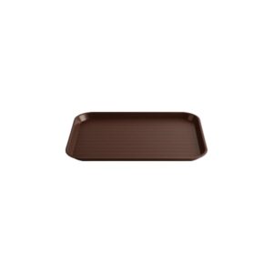 Charola de 14 x 18 pulgadas Color Chocolate Plastico Choice (Precio por 48 piezas)