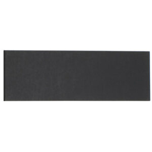 Tabla para Quesos Rectangular Resina Negra de  16 x 6 x 1/4 Pulgadas