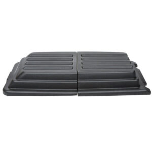 Tapa para contenedor de volteo 9T15 y 9T16 color negro Rubbermaid,