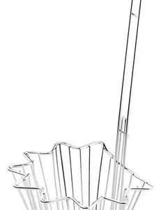 Canastilla para freir de Tazon para ensalada de tacos de acero inoxidable niquelado de 9 x 5 pg Choice