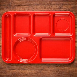 CHAROLA DE 6 COMPARTIMENTOS MARCA Vollrath MODELO 261402 / 10 x 14pg, 24 pzas