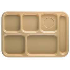 CHAROLA DE 6 COMPARTIMENTOS MARCA Vollrath MODELO 201509 / 10 x 14pg, 24 pzas