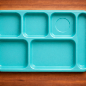 CHAROLA DE 6 COMPARTIMENTOS 10 X 14 1/2 PG VERDE TURQUESA BCT1014TE CAMBRO (PRECIO POR 24 PIEZAS)