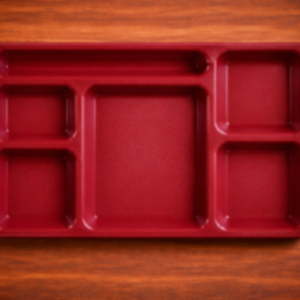 CHAROLA DE 6 COMPARTIMENTOS MARCA Cambro MODELO 1596CWCR / 9 x 15pg , 24 pzas