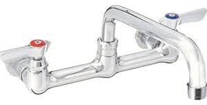 MEZCLADORA A PARED DE 8pg USO RUDO CON CUELLO DE 10 PG DE LARGO REGENCY