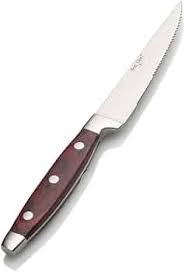 CUCHILLO MESA SIERRA 5 PG TERMINADO MADERA ARANDANO (PRECIO POR 6 PIEZAS)