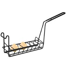 CANASTILLA PARA PAPA HASHBROWN AGARRADERA CUBIERTA PLASTICA 24 1/16 X 10 11/16 X 4 1/2 PG FRANKE