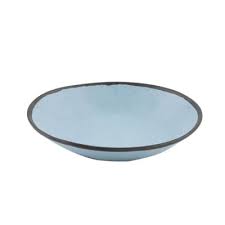 ENSALADERA 25 CM 1.2 LT MELAMINA AZUL POTTERY MARKET (PRECIO POR 12 PIEZAS)