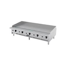 Plancha Electrica Vulcan HEG24E 60 pg Sobre Mesa con Charola Para Grasa con Termostato - 480V, 3 Phase, 27 kW Medida: 60 x 31 1/2 x 15 1/4 pg