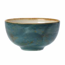 PLATO TAZON SOPERO 17 OZ (502 ML) GEODE AZURE TUXTON (PRECIO POR 24 PIEZAS)
