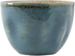 PLATO TAZON SOPERO 12.5 OZ (370 ML) GEODE AZURE TUXTON (PRECIO POR 24 PIEZAS)